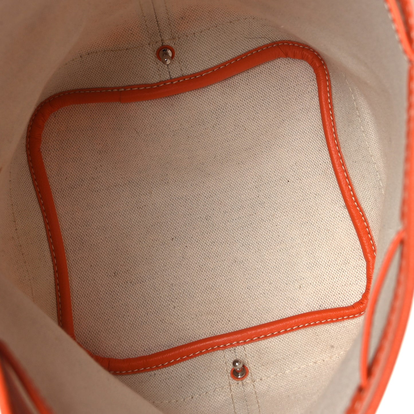 Goyardine Petit Flot Bucket Bag PM Orange