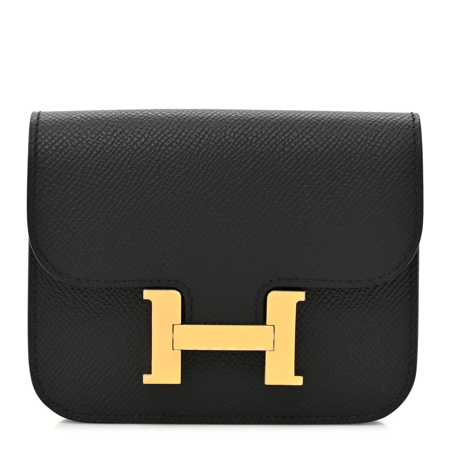 Hermes Epsom Constance Slim Wallet Black 1 of 9