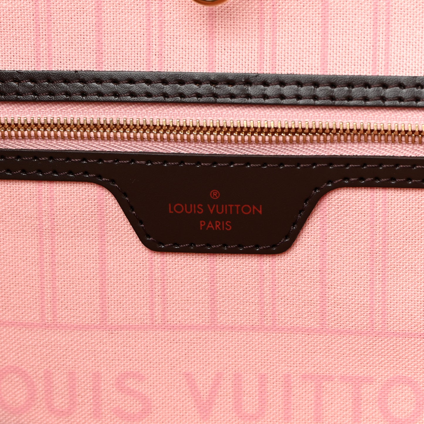 Damier Ebene Neo Neverfull MM Rose Ballerine