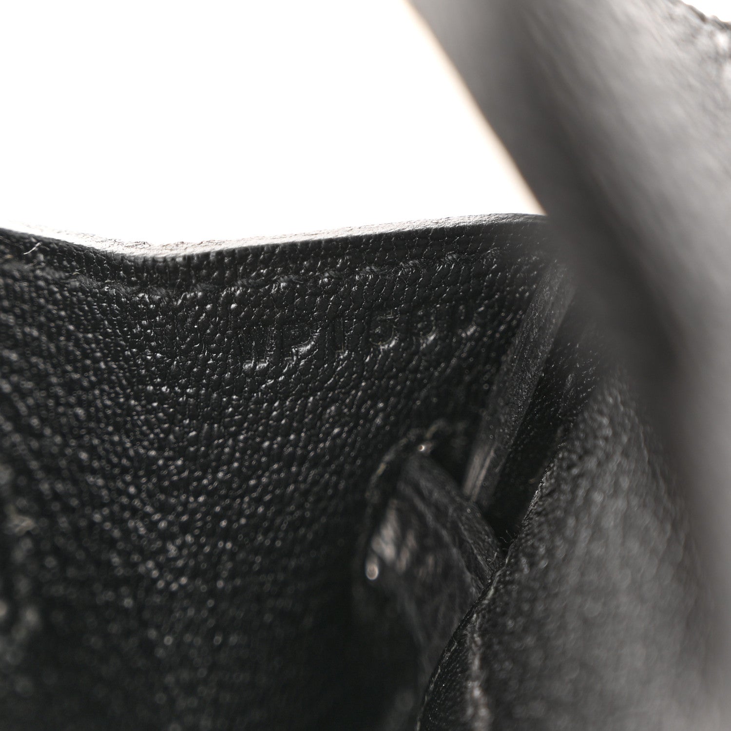 Hermes Togo Birkin 25 Black 7 of 10