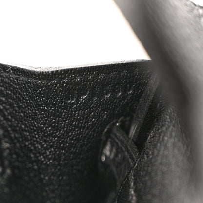 Hermes Togo Birkin 25 Black 7 of 10
