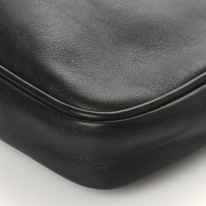 Versace Vitello Palazzo Medusa Wristlet Clutch Bag Black 8 of 8