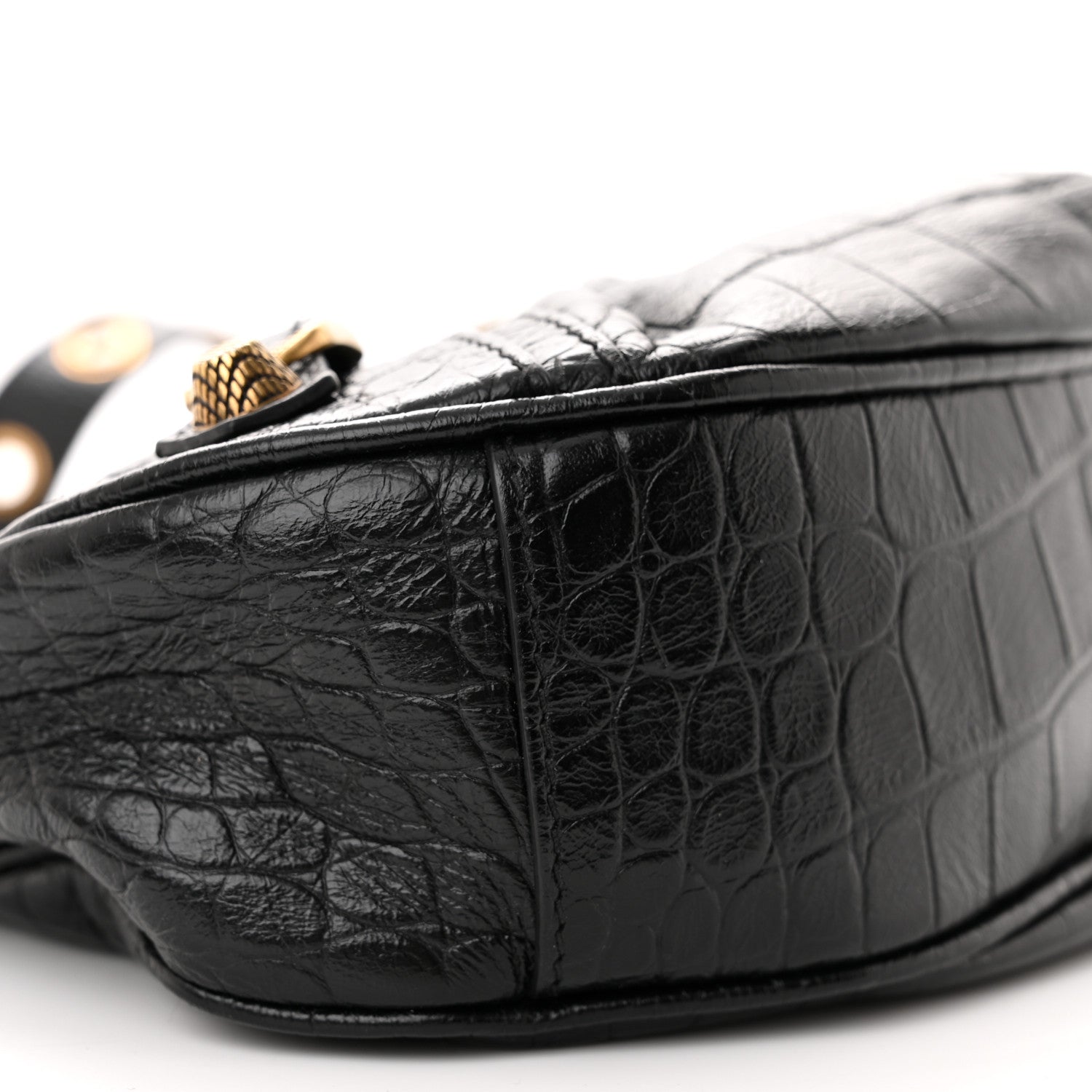 Balenciaga Agneau Arena Le Cagole Shoulder Bag XS Black 9 of 12