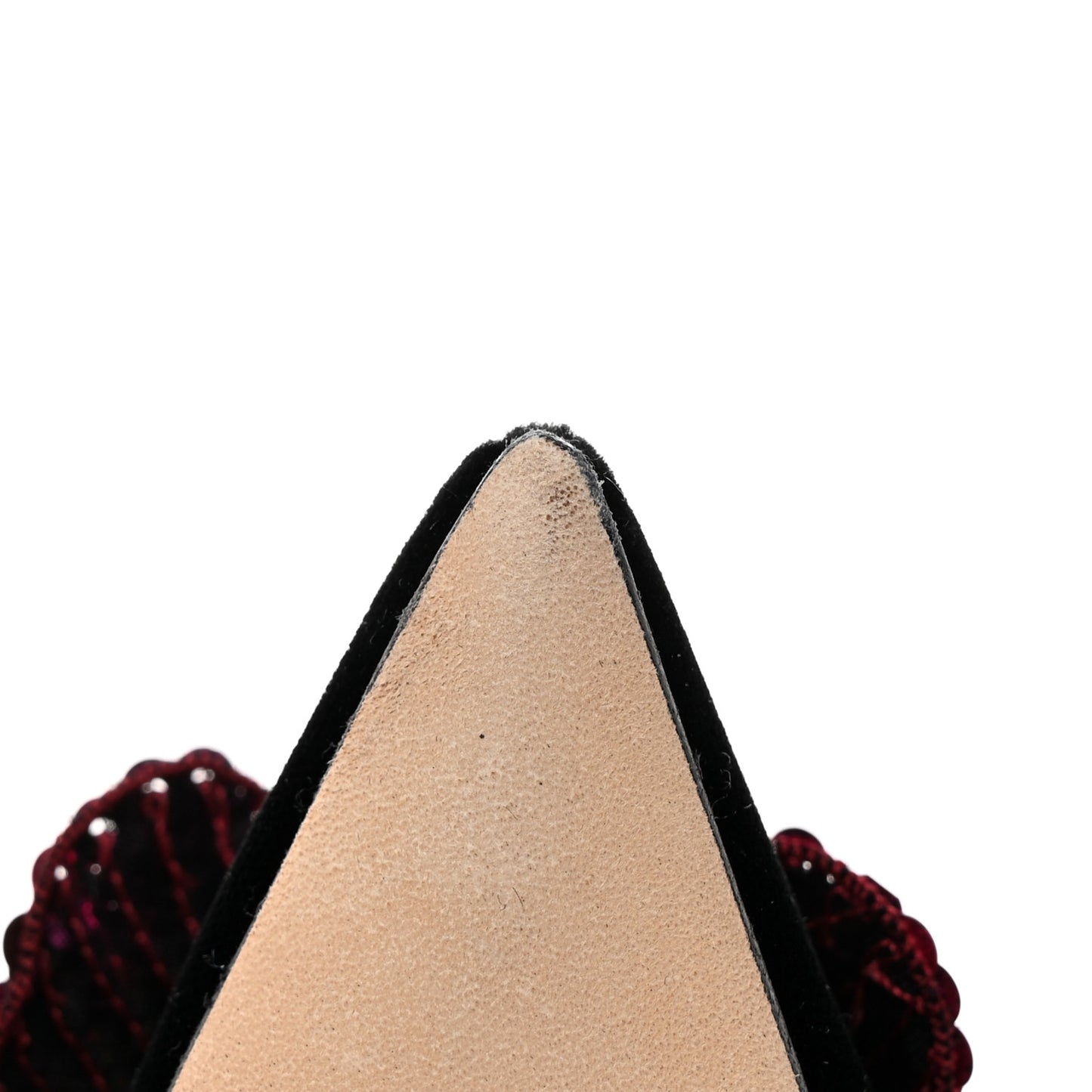 Sequin Velvet Azara 100 Pumps 37 Black