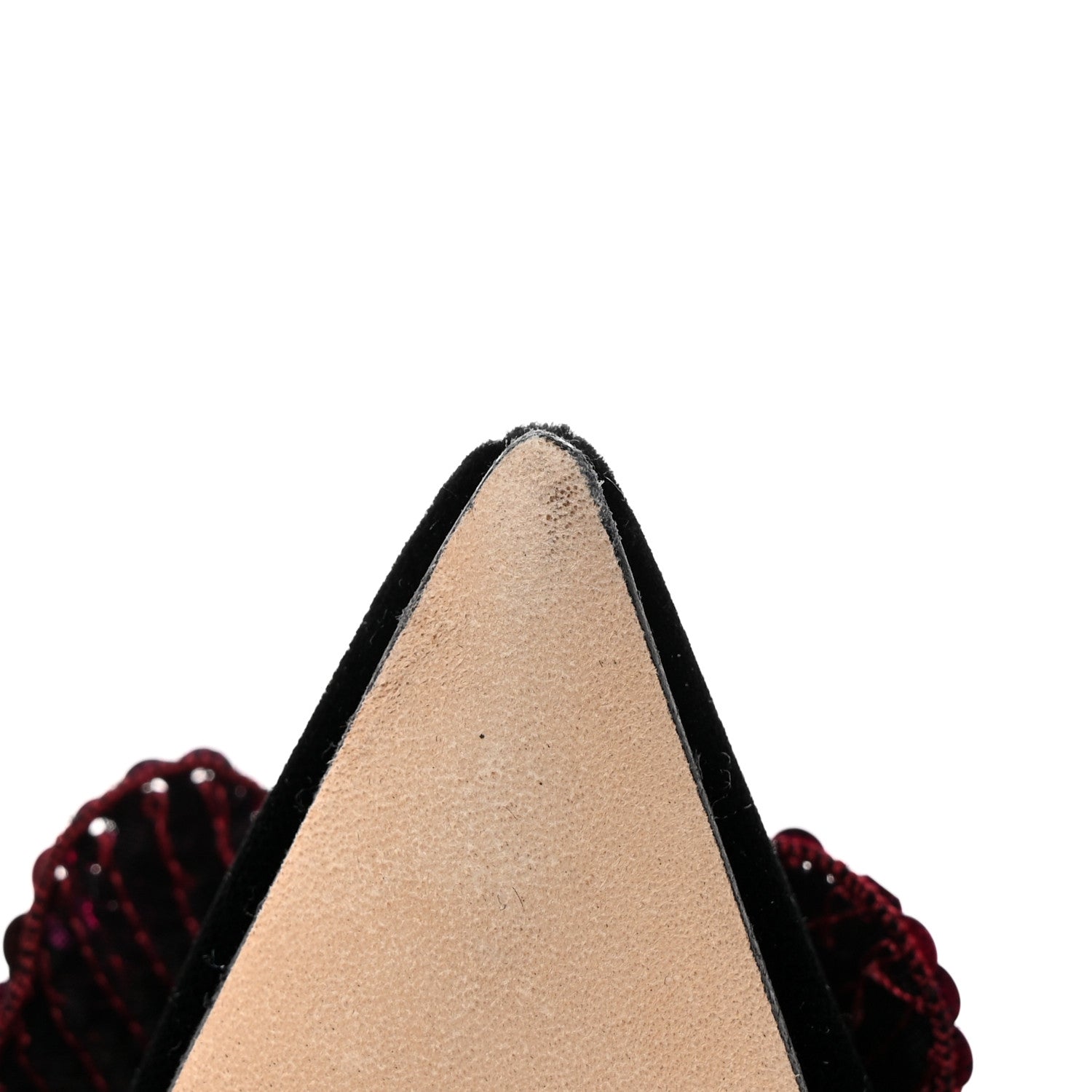 Jimmy Choo Sequin Velvet Azara 100 Pumps 37 Black 12 of 13