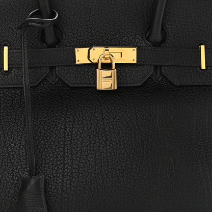 Hermes Fjord Birkin 35 Black 8 of 18