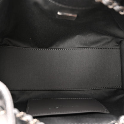 Chanel Metallic Caviar Quilted Mini Chanel 25 Handbag Anthracite 5 of 10