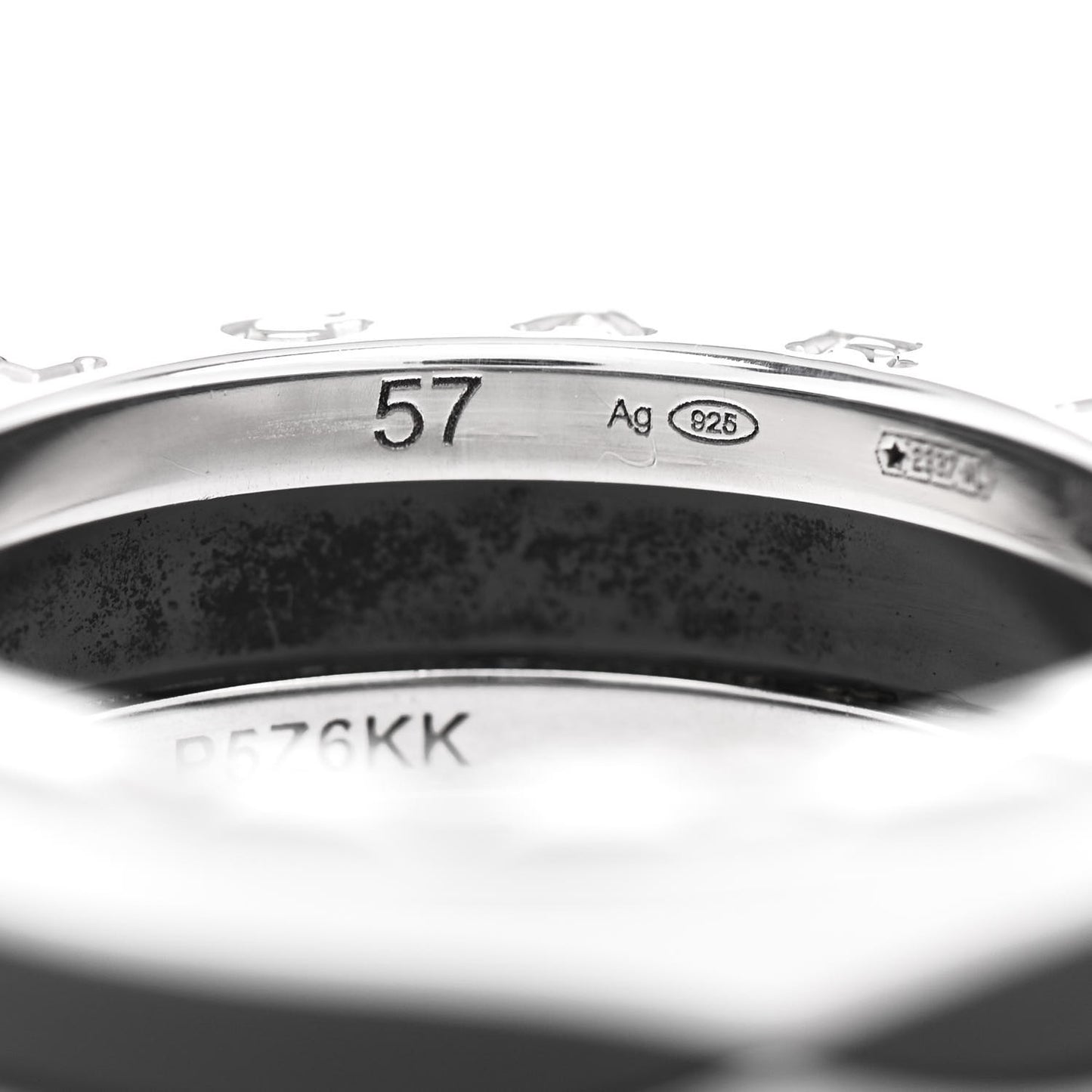 Sterling Silver Ceramic Save The Children One-Band Ring 56 7.5