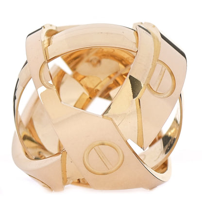Cartier 18K Yellow Gold 7mm Astro LOVE Ring 63 10.25 4 of 6