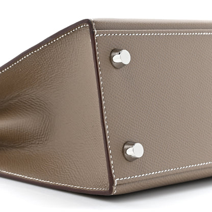 Hermes Epsom Kelly Sellier 25 Etoupe 9 of 11