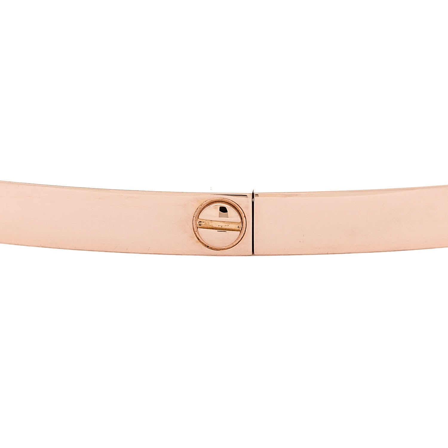 Cartier 18K Pink Gold Small LOVE Bracelet 18 5 of 7