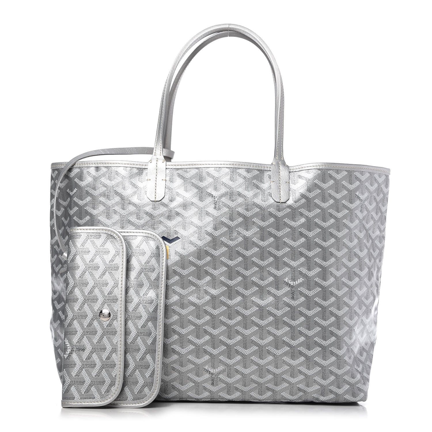 Goyard Goyardine Saint Louis PM Silver 1 of 9