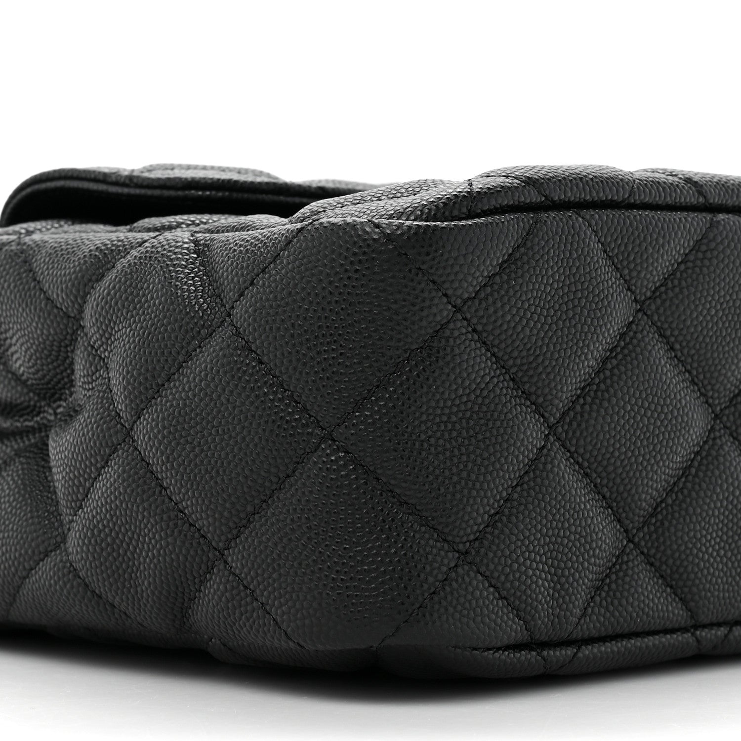 Chanel Caviar Quilted Wavy CC Hobo Black 10 of 10
