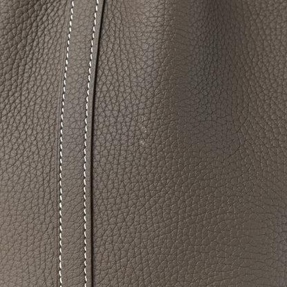 Hermes Taurillon Clemence Picotin Lock 22 MM Etoupe 8 of 10