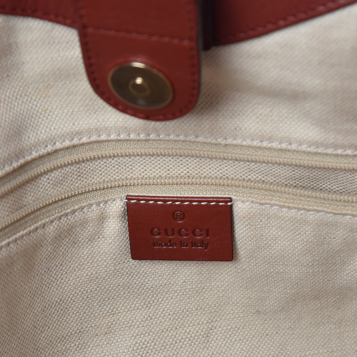 Monogram Medium Sukey Tote Dark Red