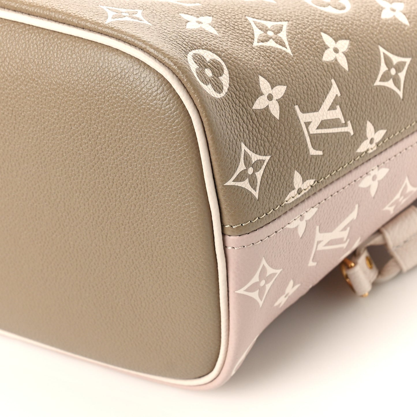 Empreinte Monogram Spring In The City Neverfull MM Kaki Beige Cream