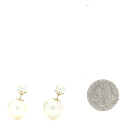 Christian Dior Pearl Mise En Dior Tribal Earrings 2 of 5