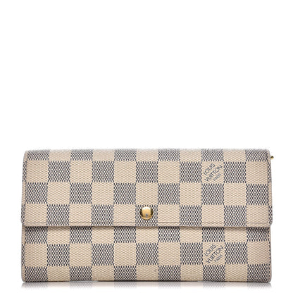 Louis Vuitton Damier Azur Sarah Wallet 1 of 13