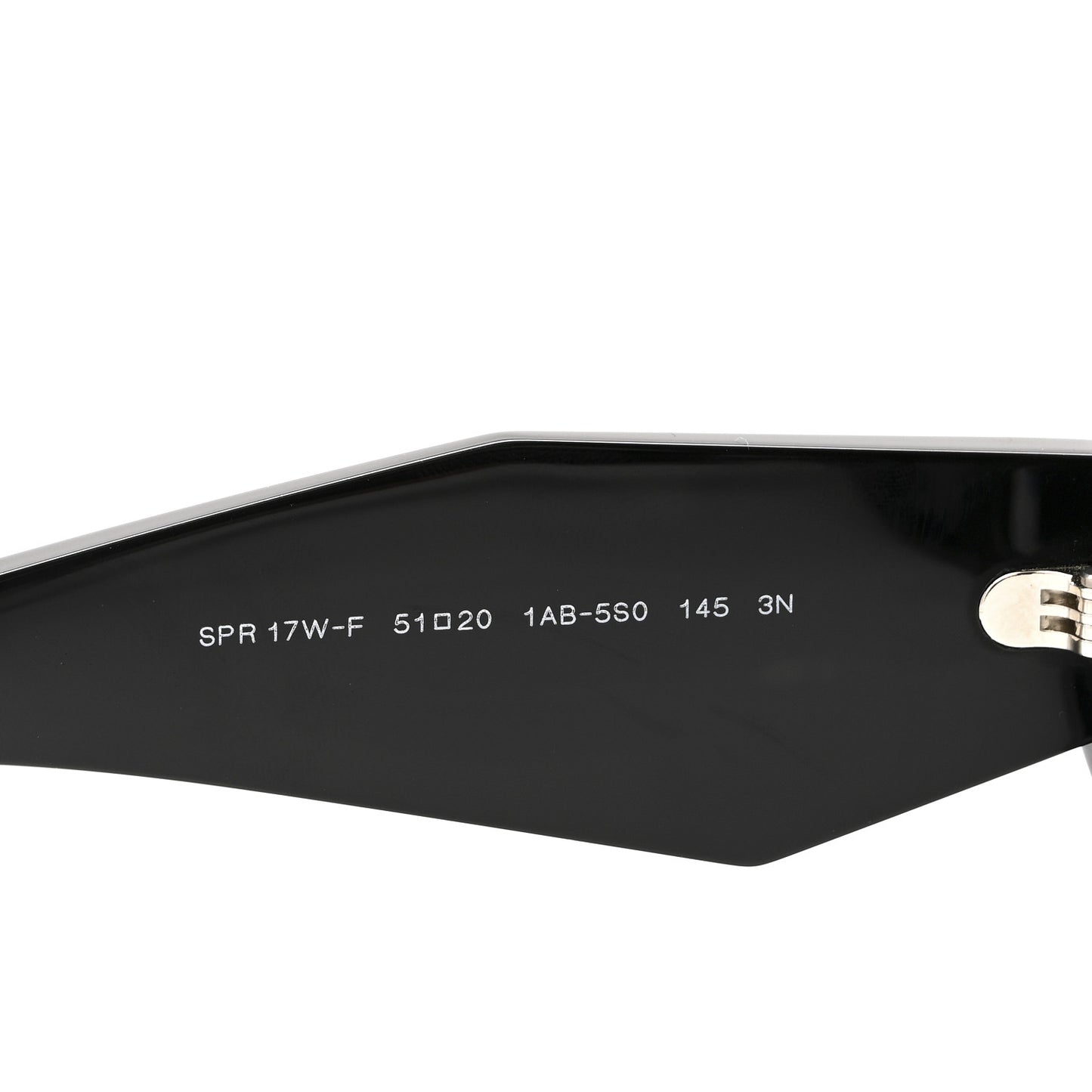 Acetate Symbole Sunglasses SPR 17W Black