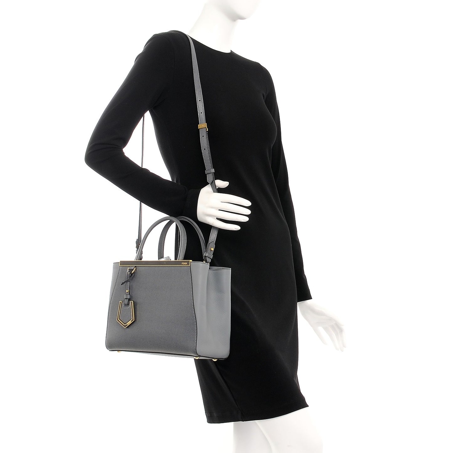 Vitello Elite Petite 2Jours Tote Grigio Grigio Chiaro