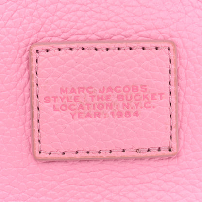 Marc Jacobs Grained Calfskin The Mini Bucket Bag Fluro Candy Pink 6 of 14