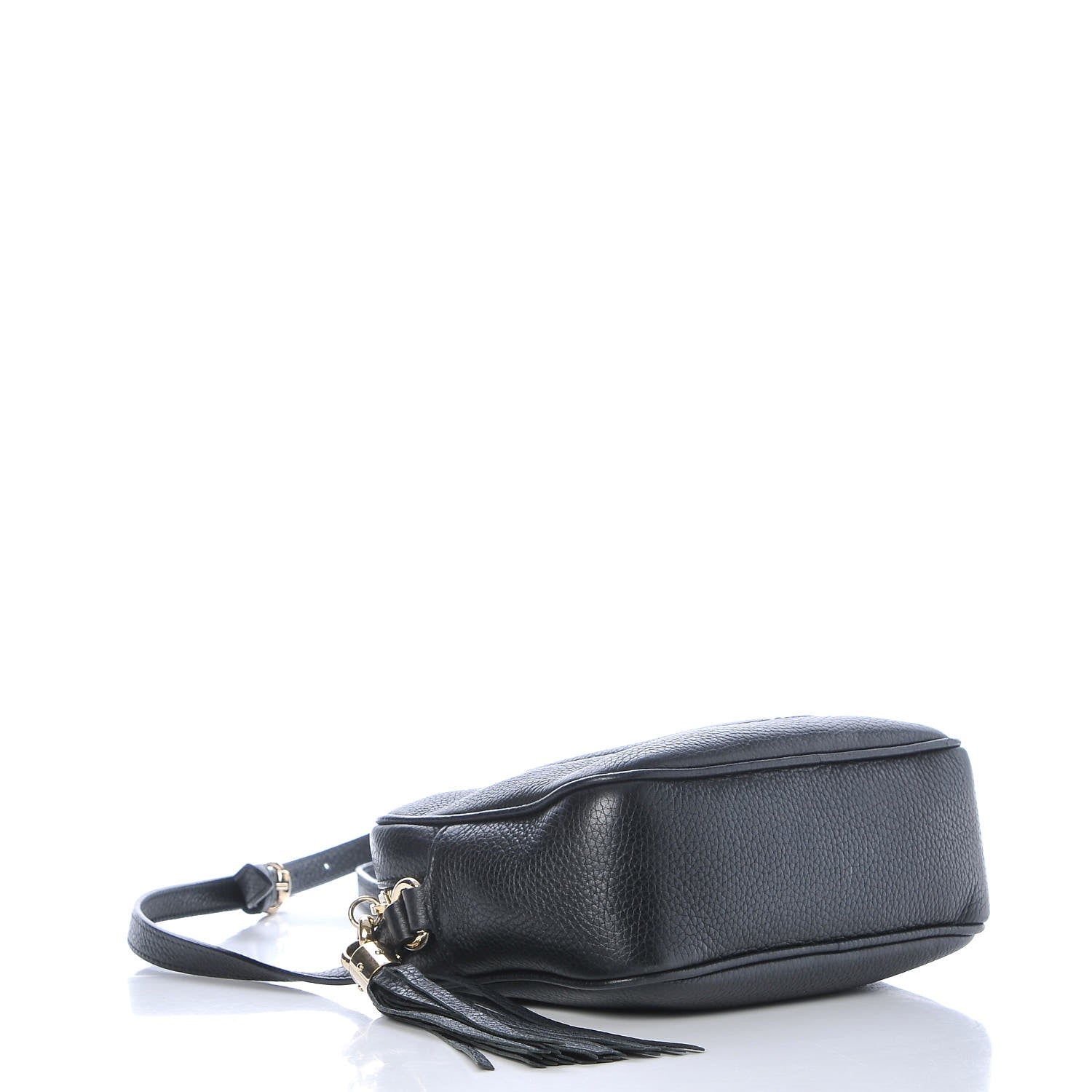 Gucci Pebbled Calfskin Small Soho Disco Bag Black 4 of 7