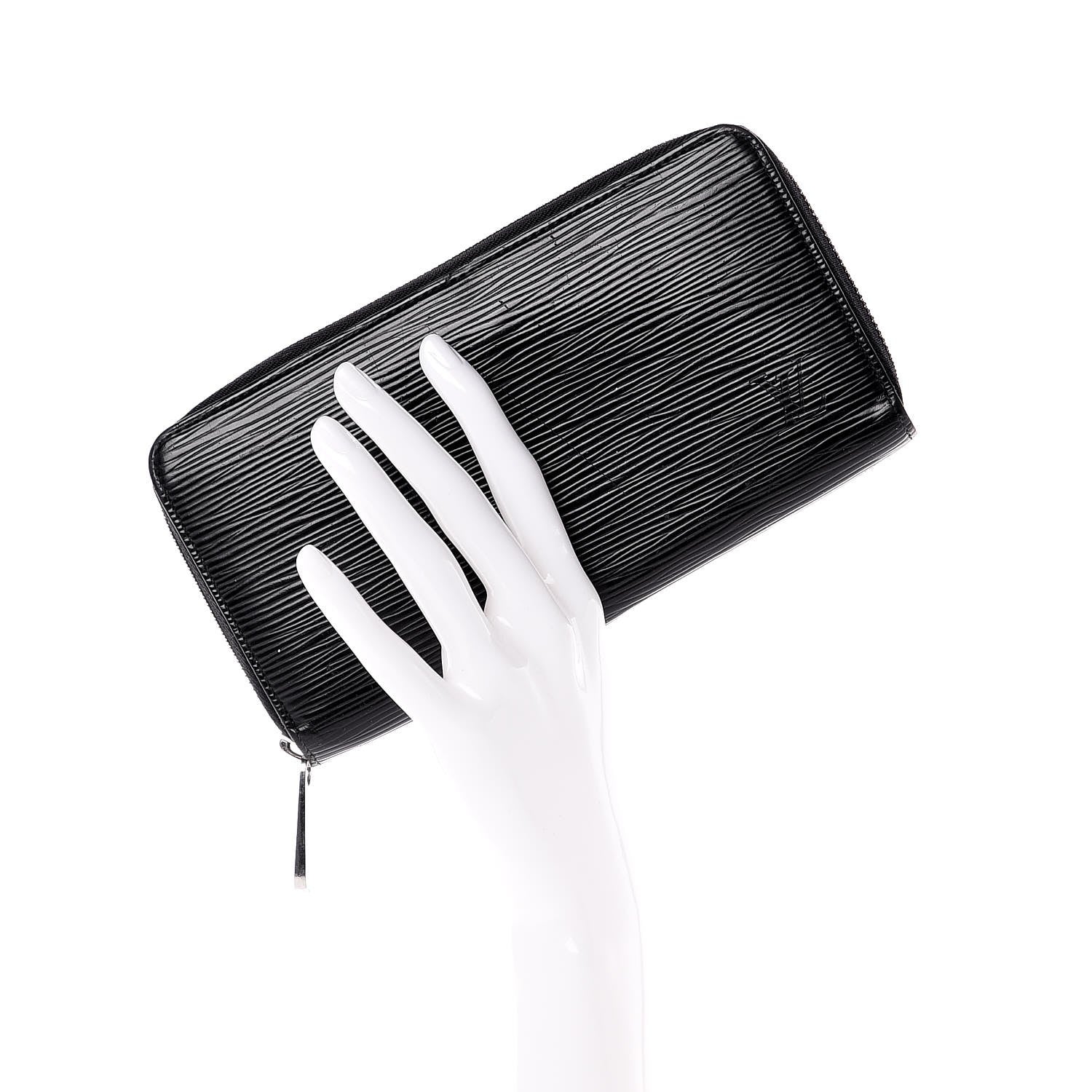 Louis Vuitton Epi Zippy Wallet Black 2 of 9