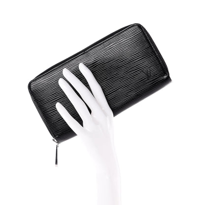 Louis Vuitton Epi Zippy Wallet Black 2 of 9