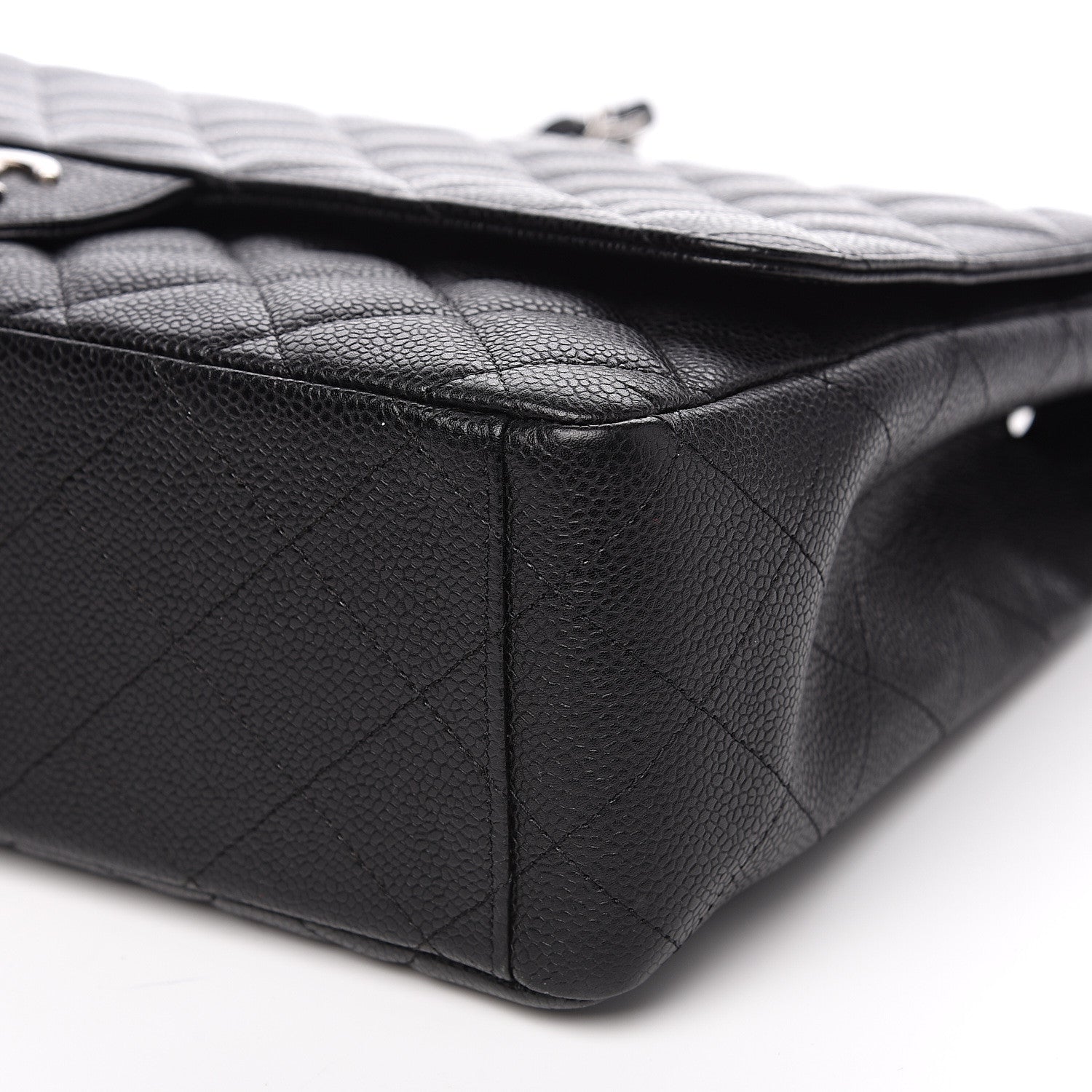 Chanel Caviar Quilted Maxi Single Flap Black 5 of 8