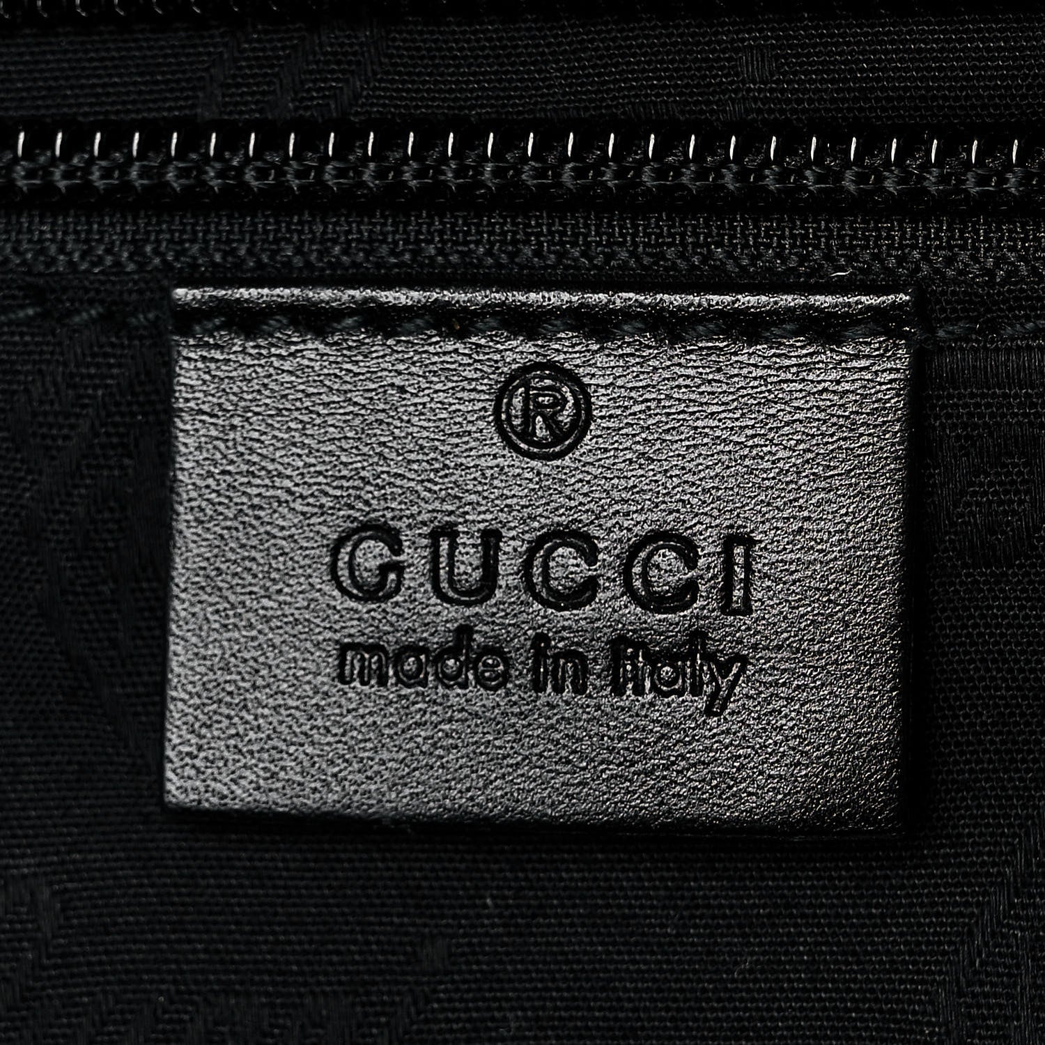 Gucci Imprime Monogram Belt Bag Black 6 of 9