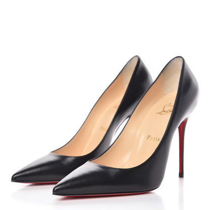 Christian Louboutin Kid Decollete 554 100 Pumps 39 Black 3 of 9