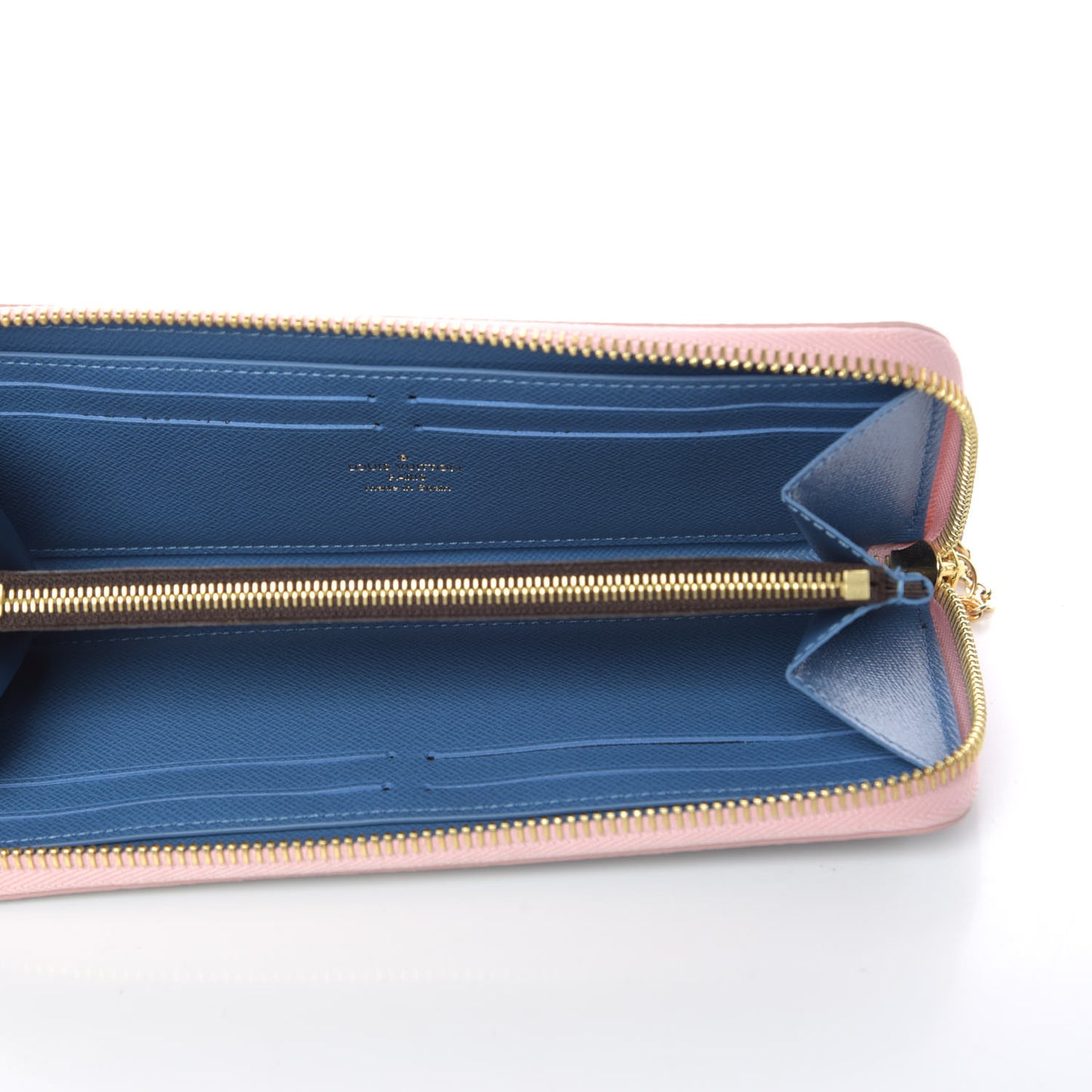 Monogram Blooming Flowers Clemence Wallet Rose Ballerine