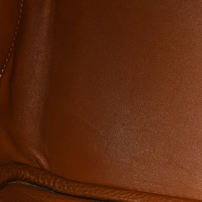 Hermes Taurillon Clemence Lindy 30 Gold 9 of 16