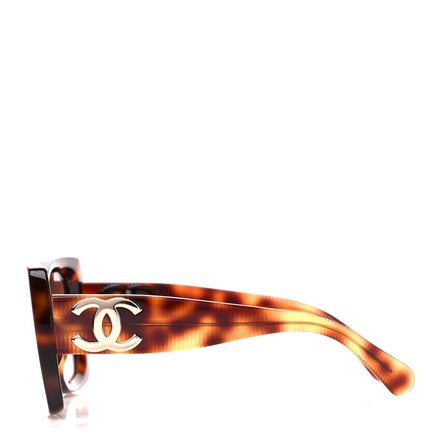 Square Polarized CC Sunglasses 5494 Tortoise Brown