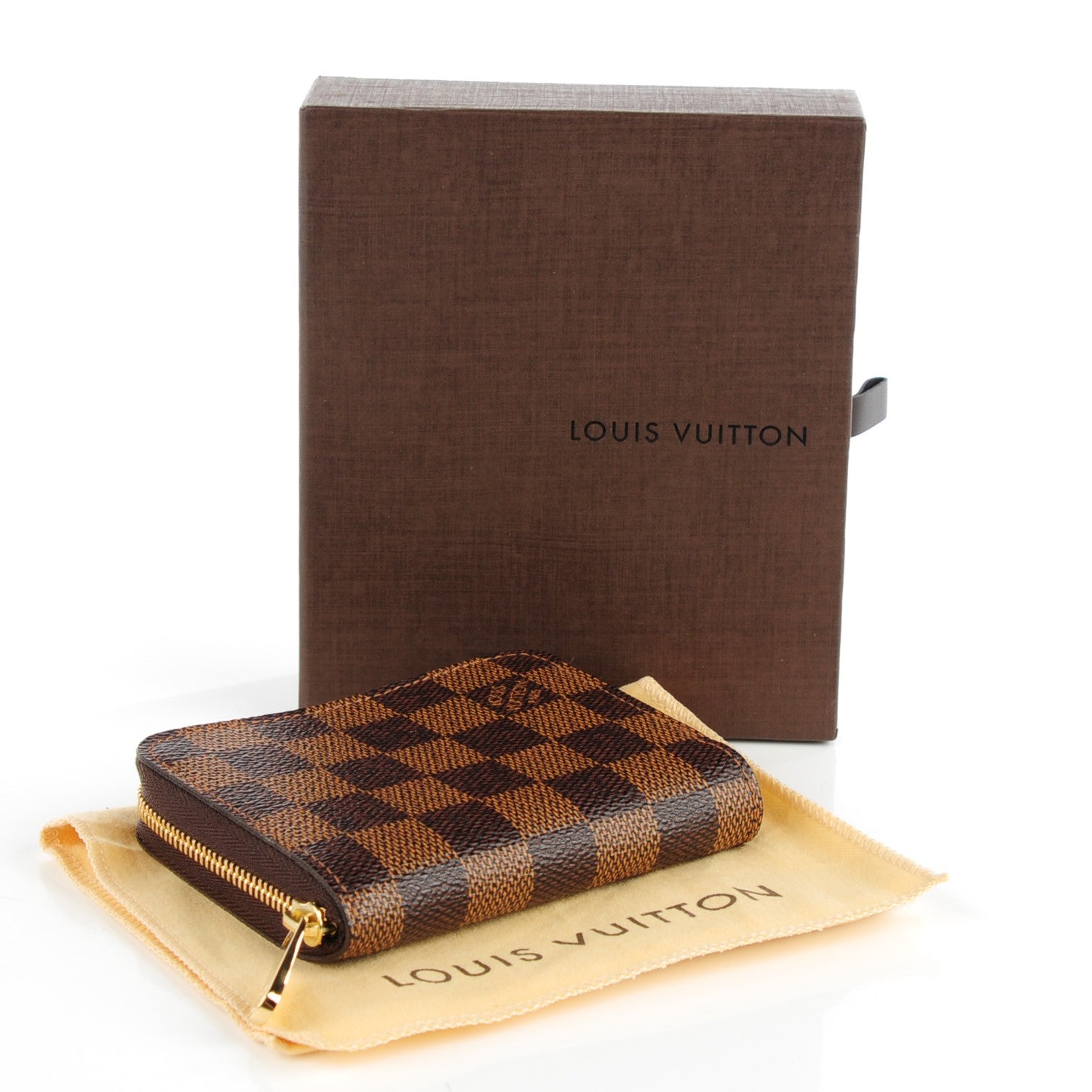 Louis Vuitton Damier Ebene Zippy Coin Purse 4 of 7