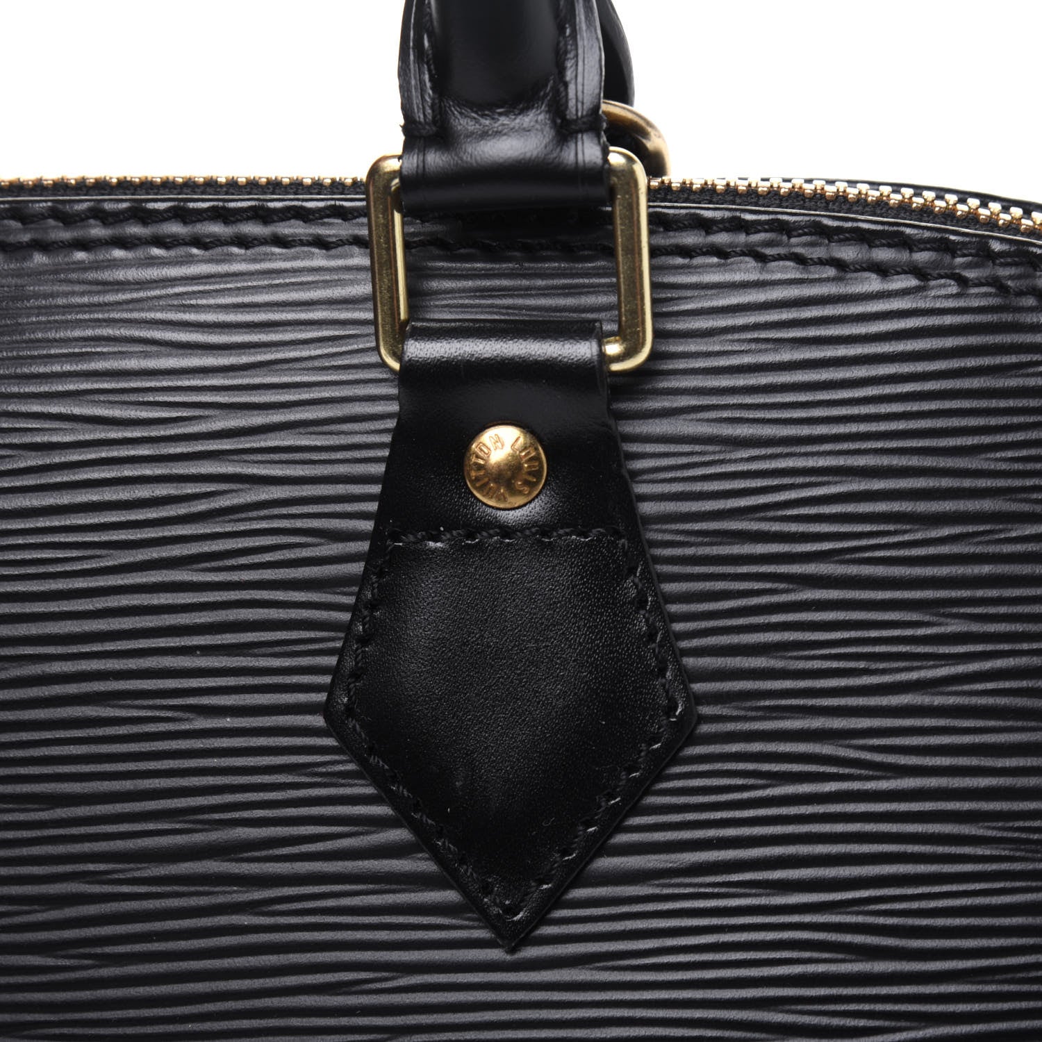 Louis Vuitton Epi Alma PM Black 14 of 16