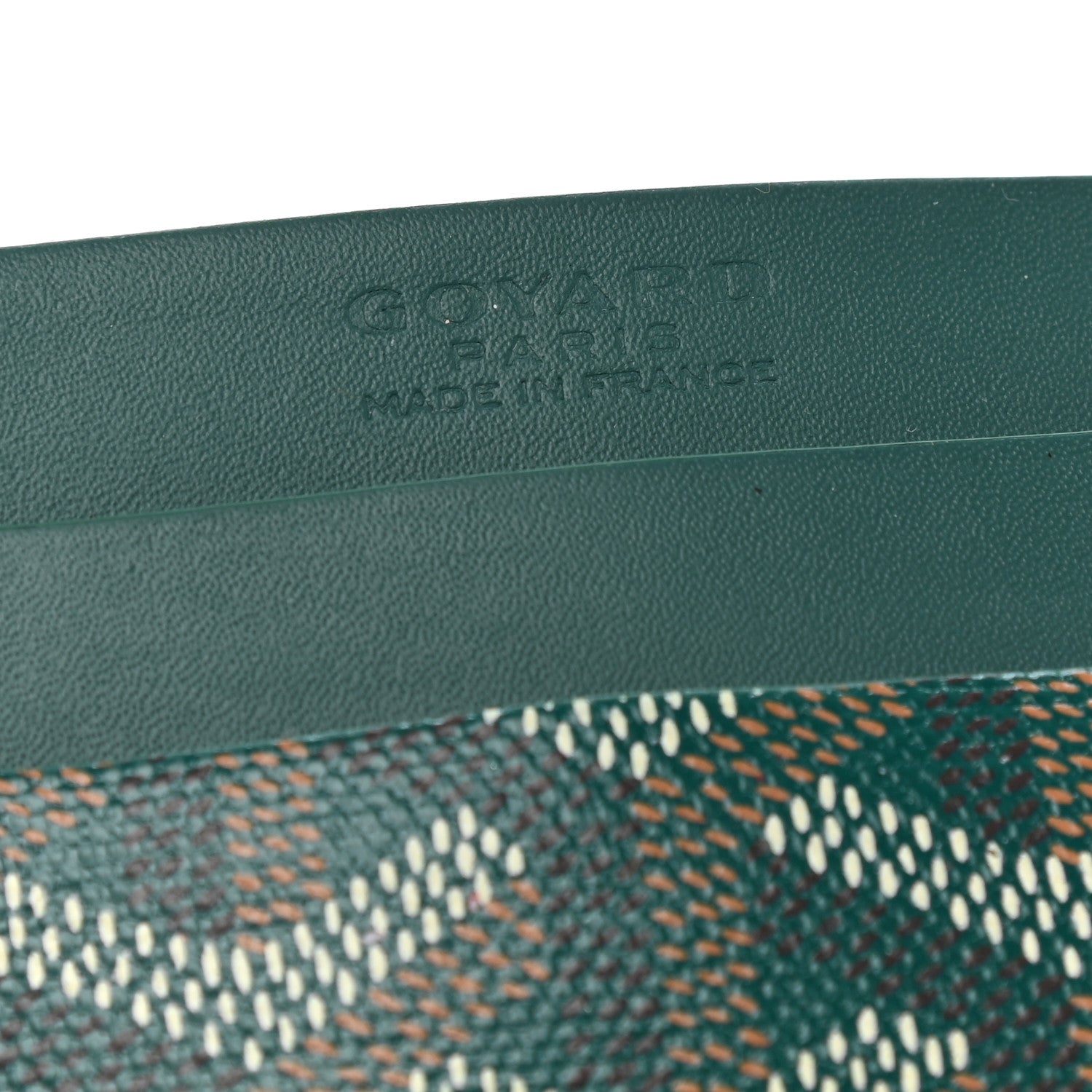 Goyard Goyardine Saint Sulpice Card Holder Green 6 of 8