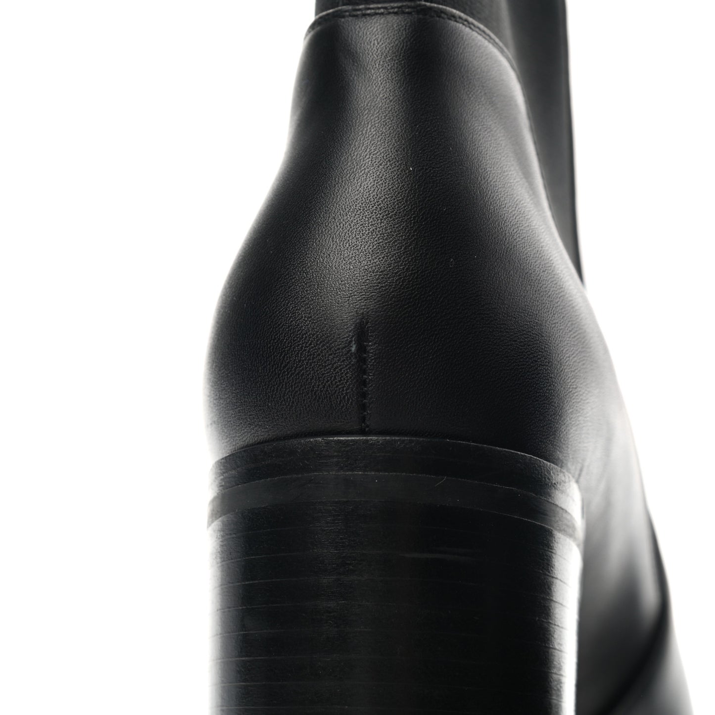 Calfskin Marchacroche 70 Chelsea Boots 40 Black