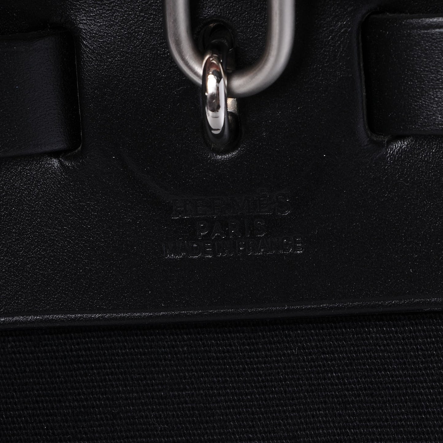 Toile Vache Calfskin Herbag 39 MM Black