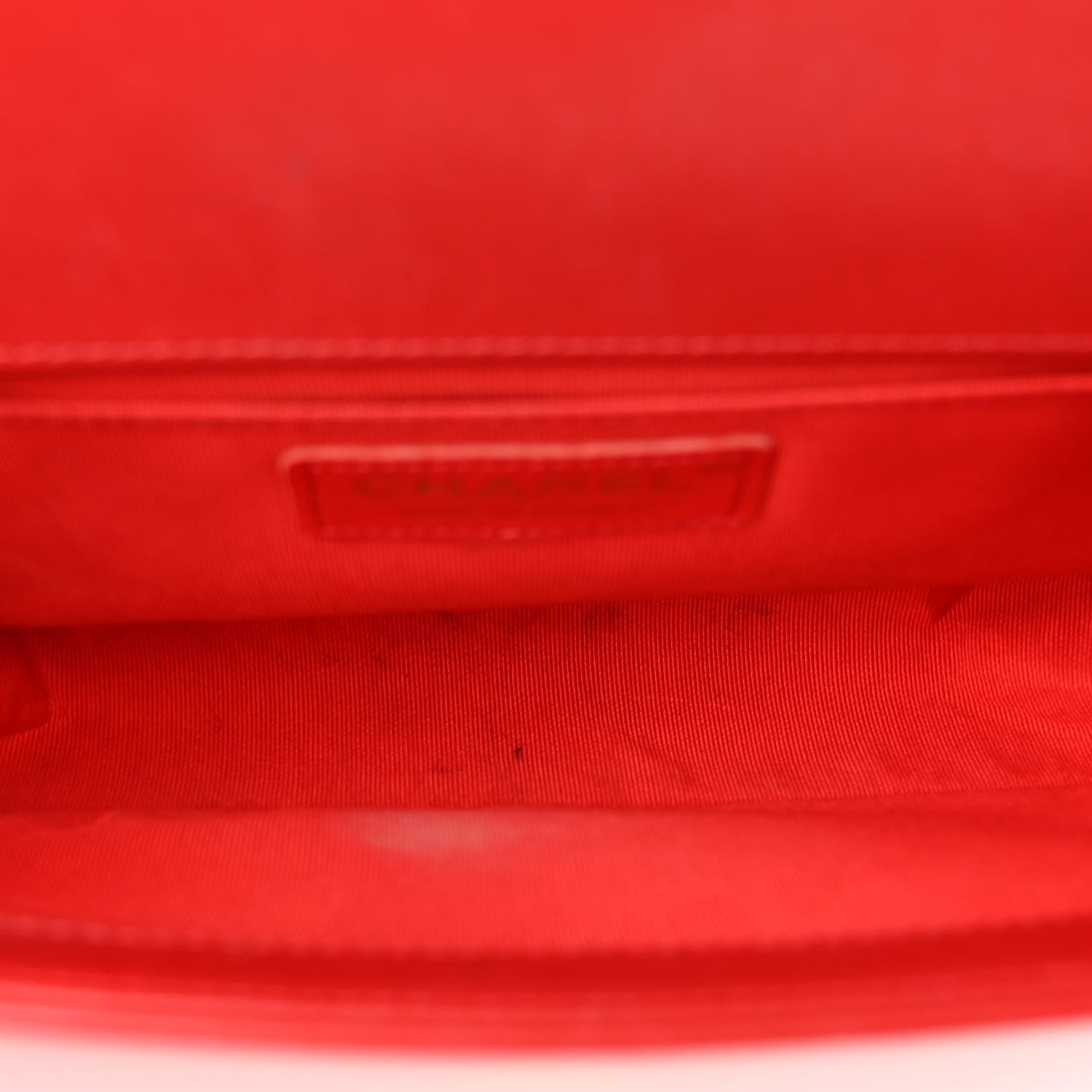 Chanel Calfskin Quilted Medium Boy Flap Red 5 of 10