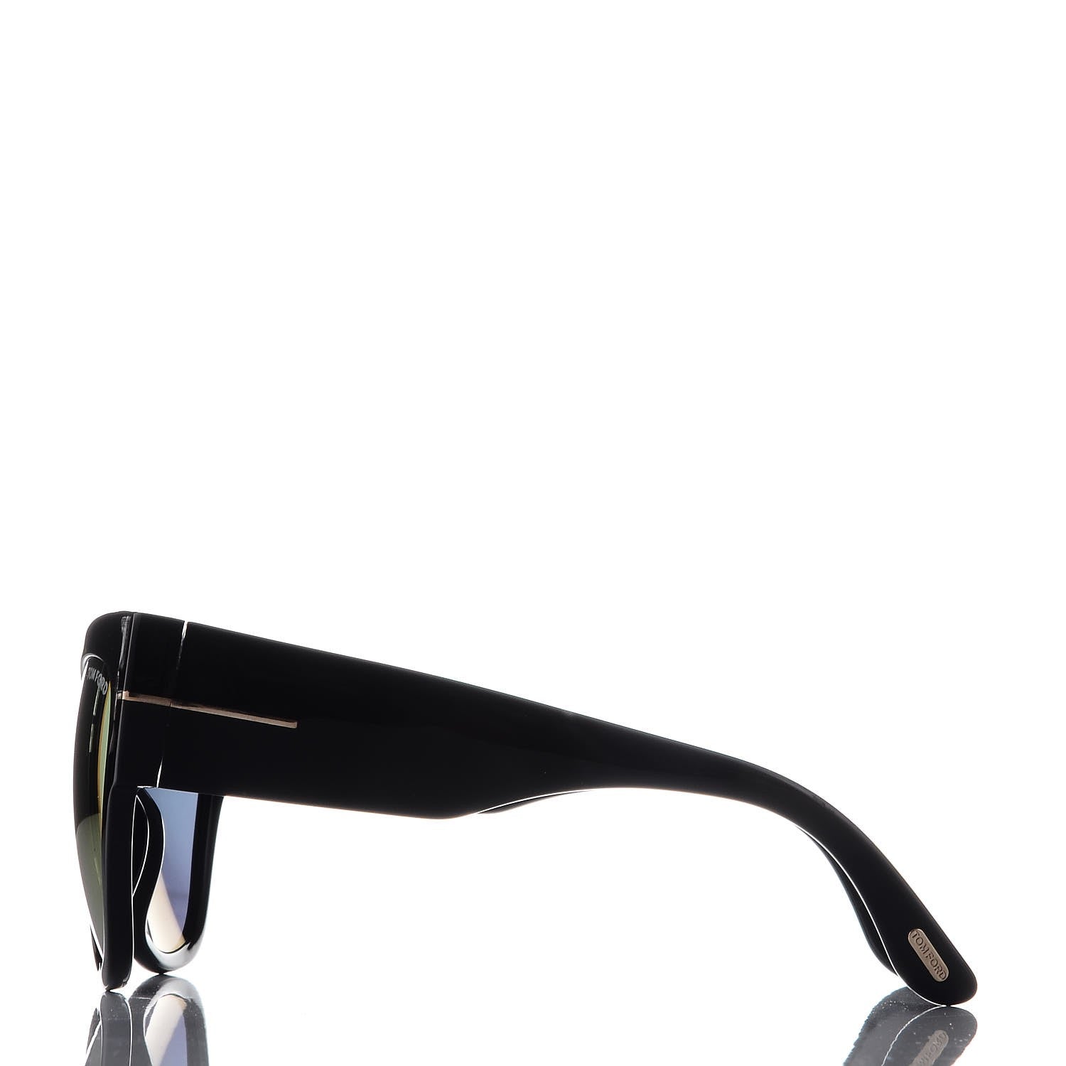 Tom Ford Acetate Anoushka Cat Eye Sunglasses TF371 Black 3 of 8