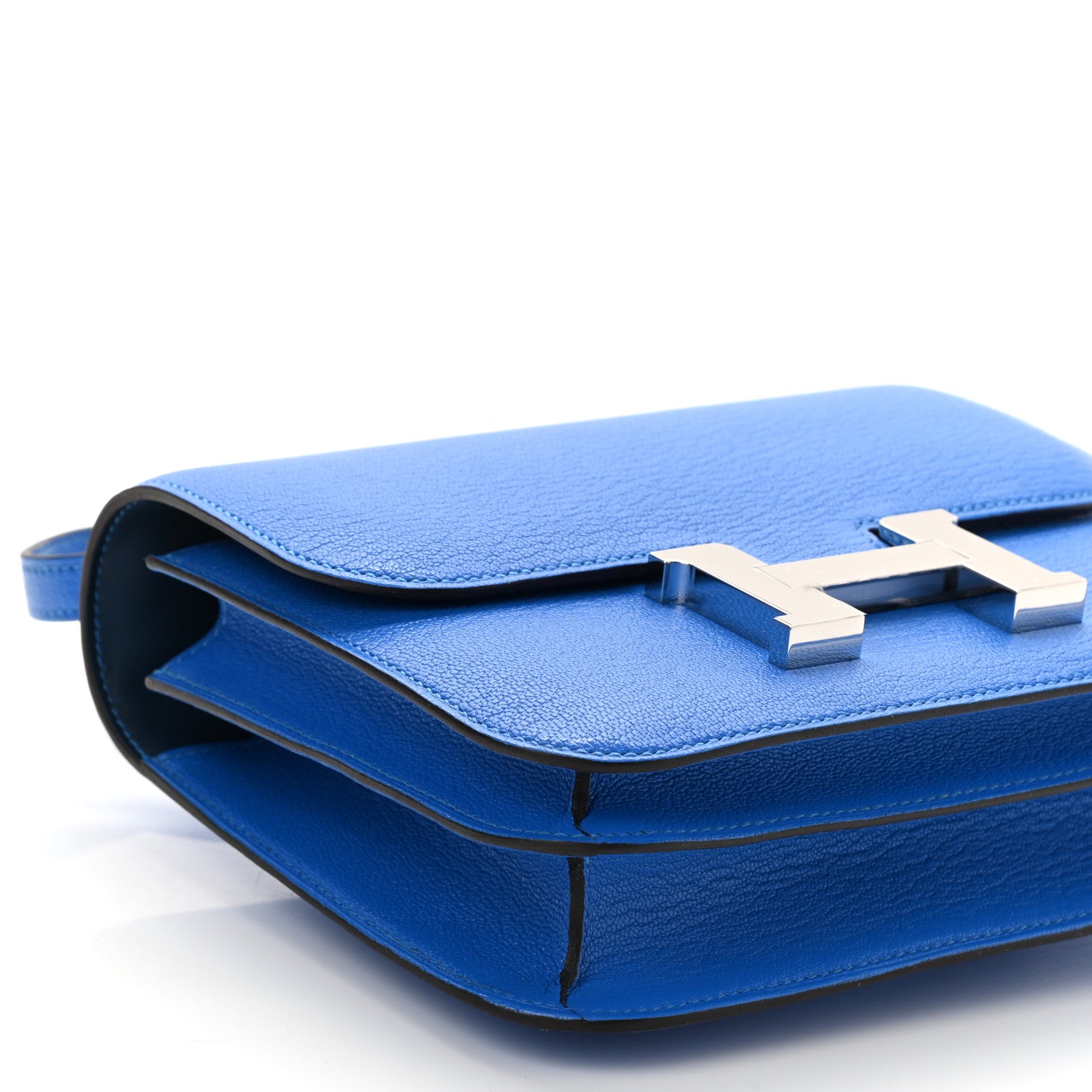 Hermes Chevre Mysore Verso Constance 18 Bleu Hydra Deep Blue 9 of 12