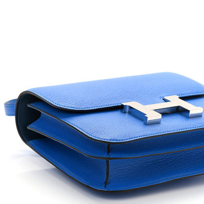 Hermes Chevre Mysore Verso Constance 18 Bleu Hydra Deep Blue 9 of 12