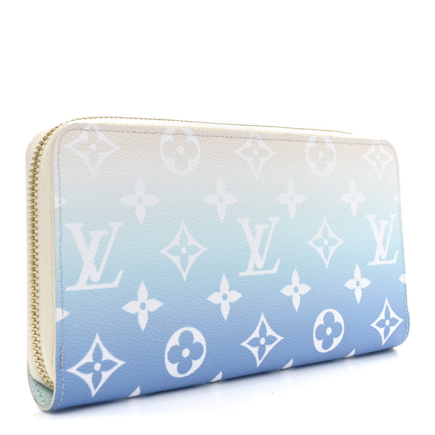 Monogram Giant By The Pool Zippy Wallet Blue