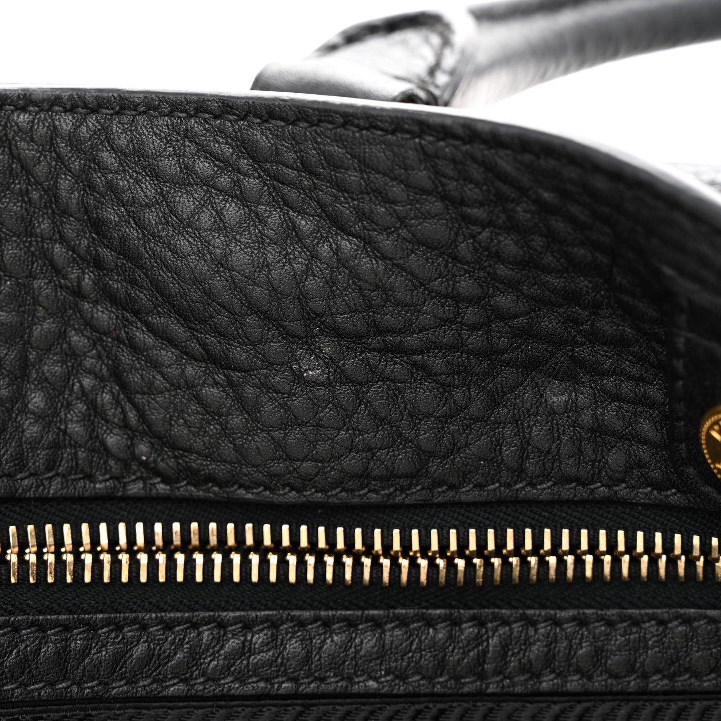 Vitello Daino Tote Black
