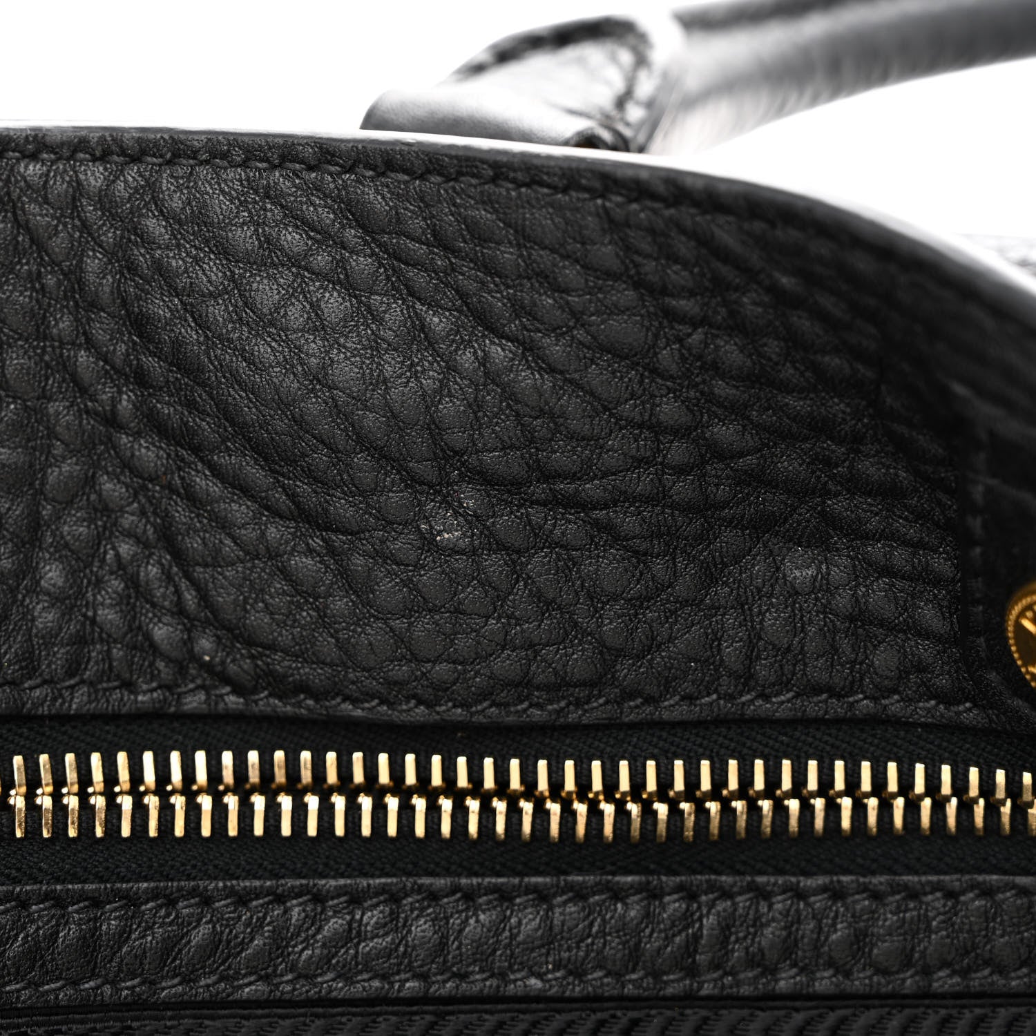 Prada Vitello Daino Tote Black 12 of 12