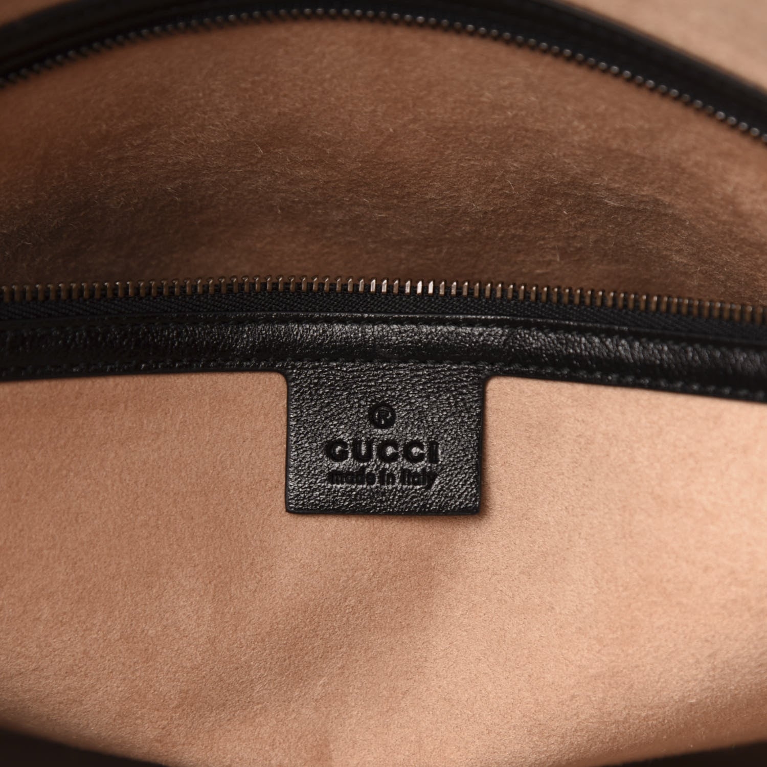 Gucci Azalea Calfskin Matelasse Large GG Marmont Slim Tote Black 6 of 11