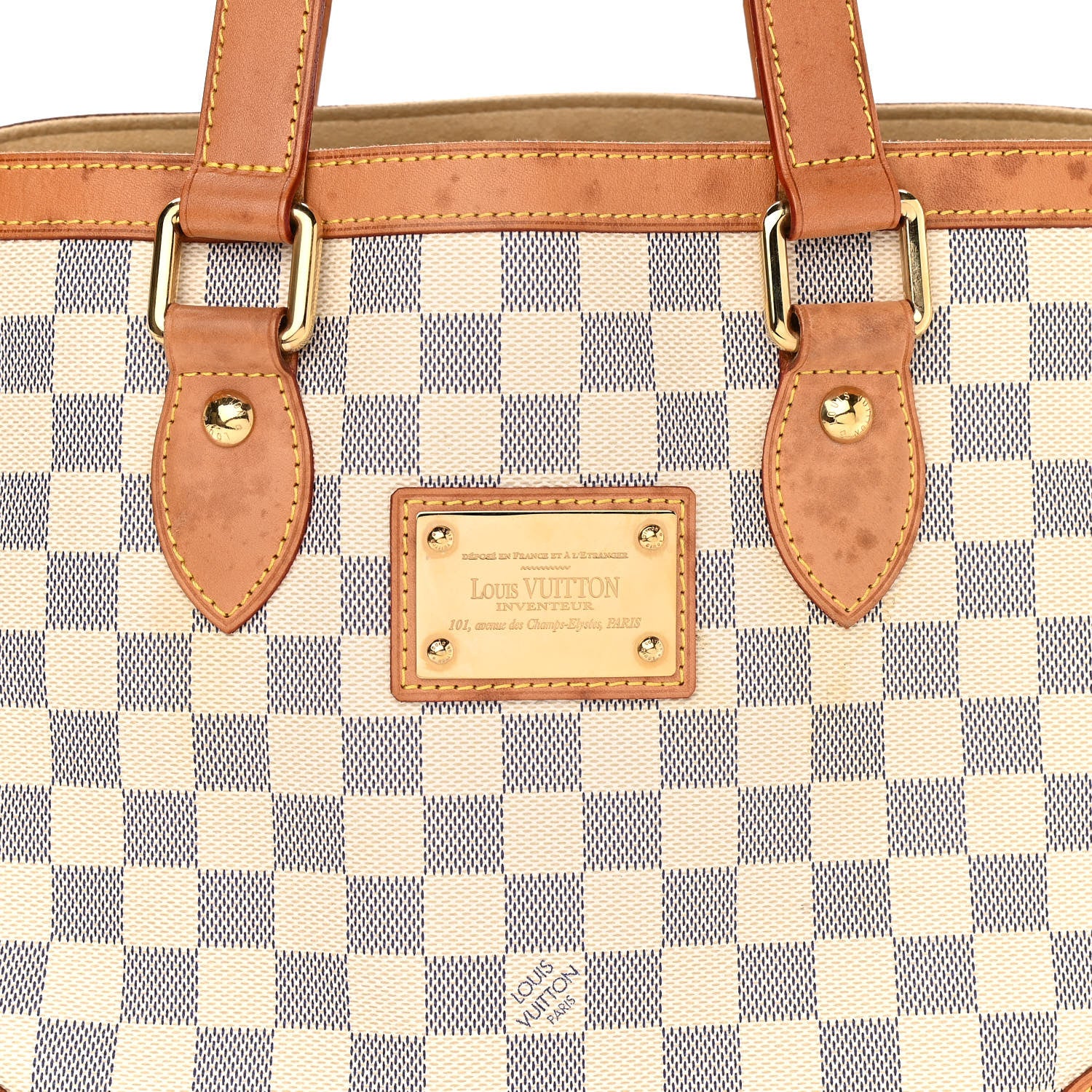 Louis Vuitton Damier Azur Hampstead PM 7 of 16