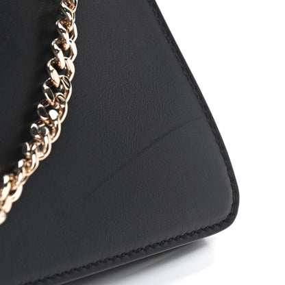 Chloe Suede Calfskin Medium Faye Shoulder Bag Black 9 of 11