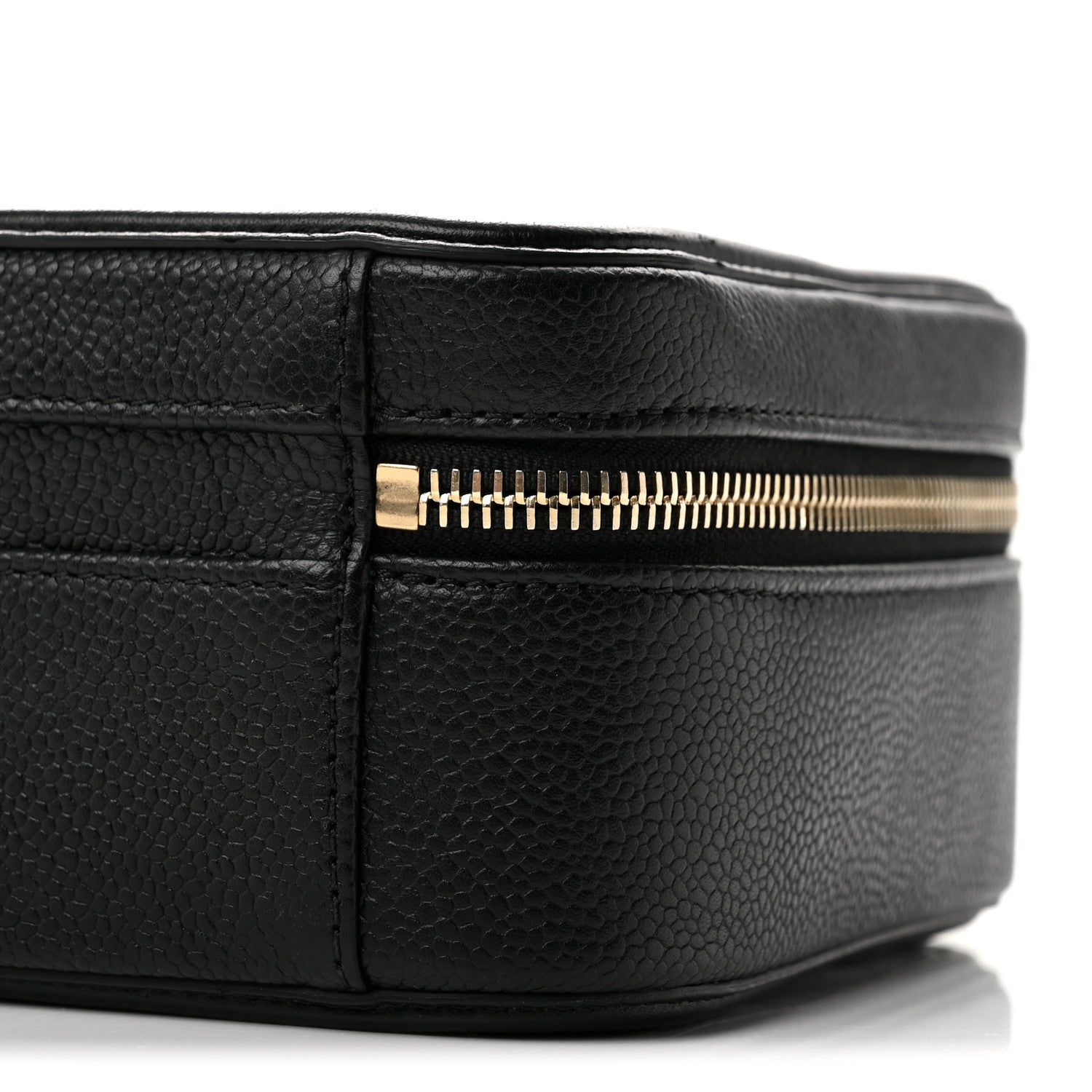 Chanel Caviar Quilted Medium CC Filigree Vanity Case Black 10 of 13